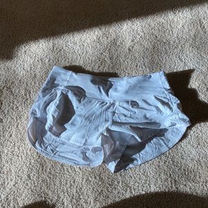 Lululemon White Shorts